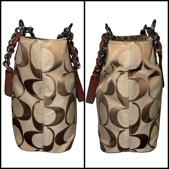 Coach Chelsea Signature Tote Bag Purse Style 18738 - Picture 4 of 16